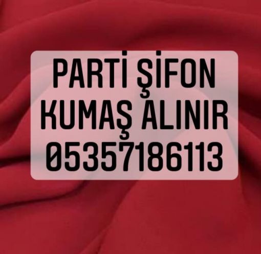 Şifon kumaş alan kumaşçılar