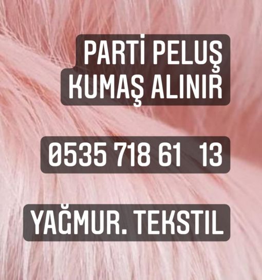  parti peluş kumaş