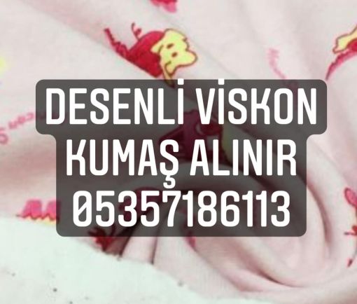 viskon kumaş alınır, likralı viskon kumaş alınır