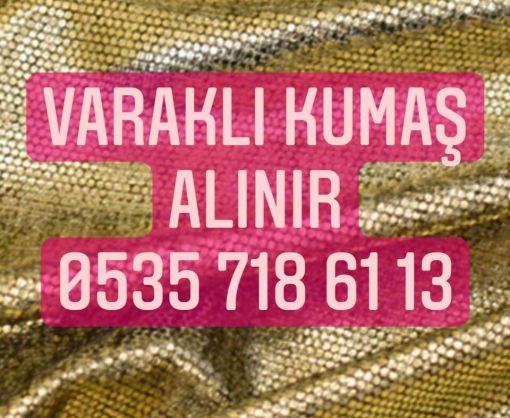varak kumaş, varaklı kumaş, alınır, varaklı kumaş alanlar