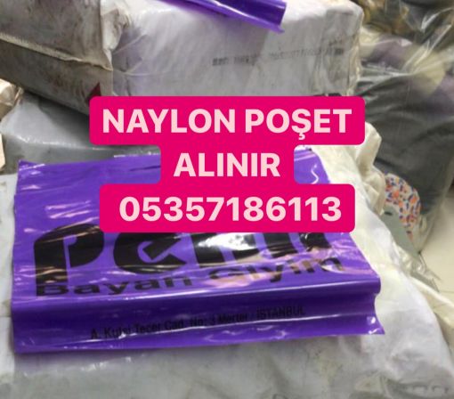  markalı poşet alınır