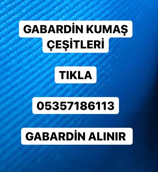  gabardin kumaş çeşitleri