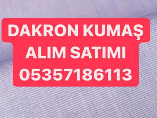  dakron kumaş alım satımı