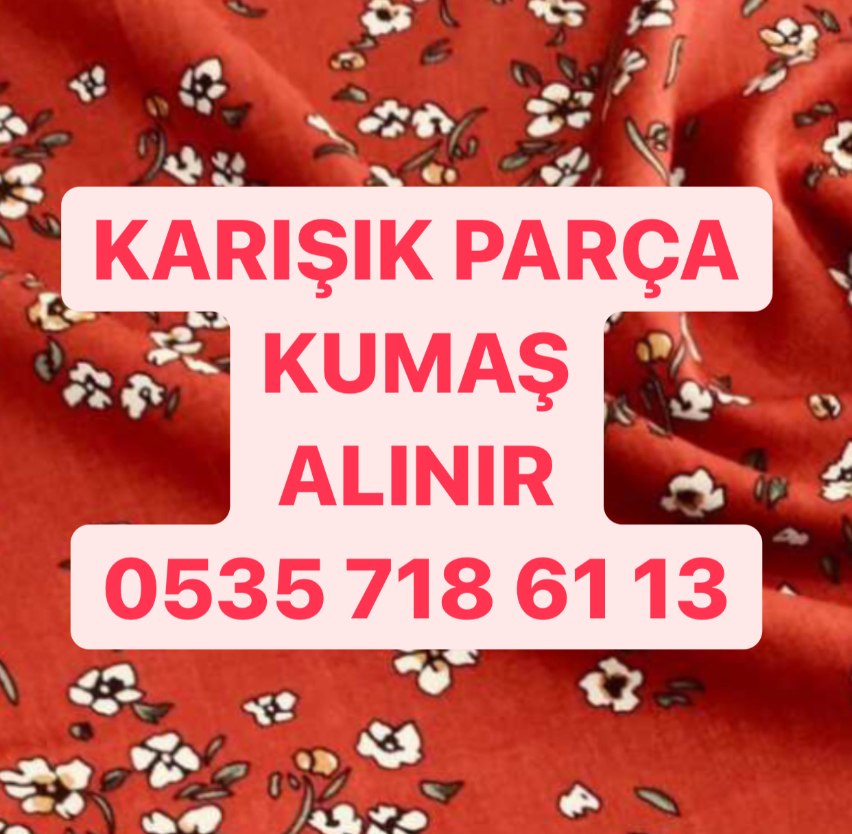  Parça kumaş alınır