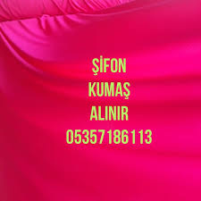  şifon kumaş alınır satılır 